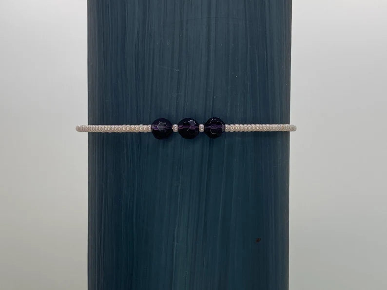 Purple Glass Bangle