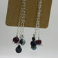 Chain Drop Stone Earrings